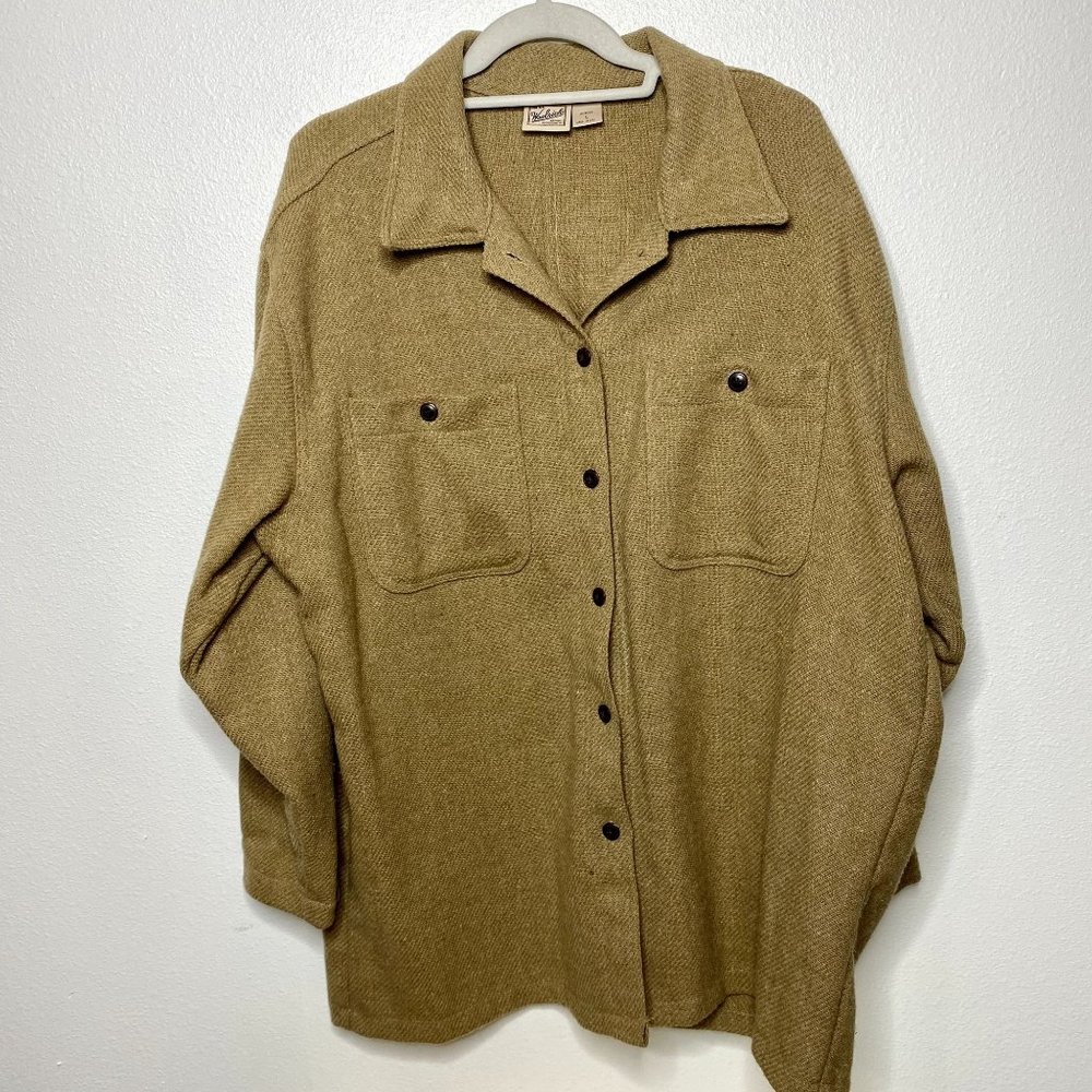 Vintage Woolrich Wool Shirt Jacket Shacket